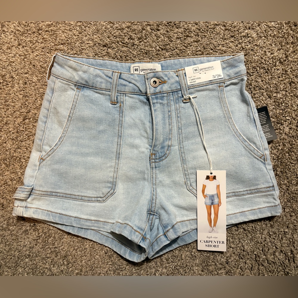 High-rise Carpenter Shorts